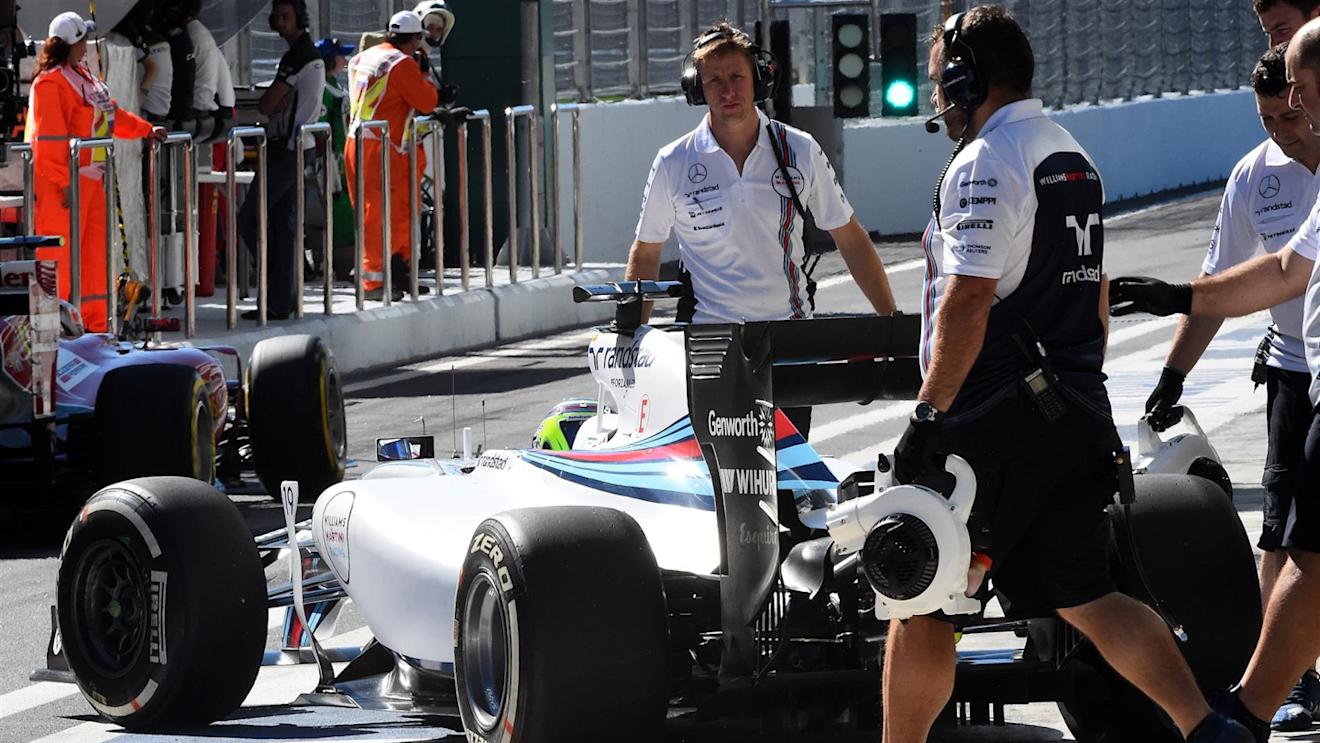 Felipe Massa (BRA) Williams FW36. Formula One World Championship, Rd16, Russian Grand Prix, Qualifying, Sochi Autodrom, Sochi, Krasnodar Krai, Russia, Saturday, 11 October 2014