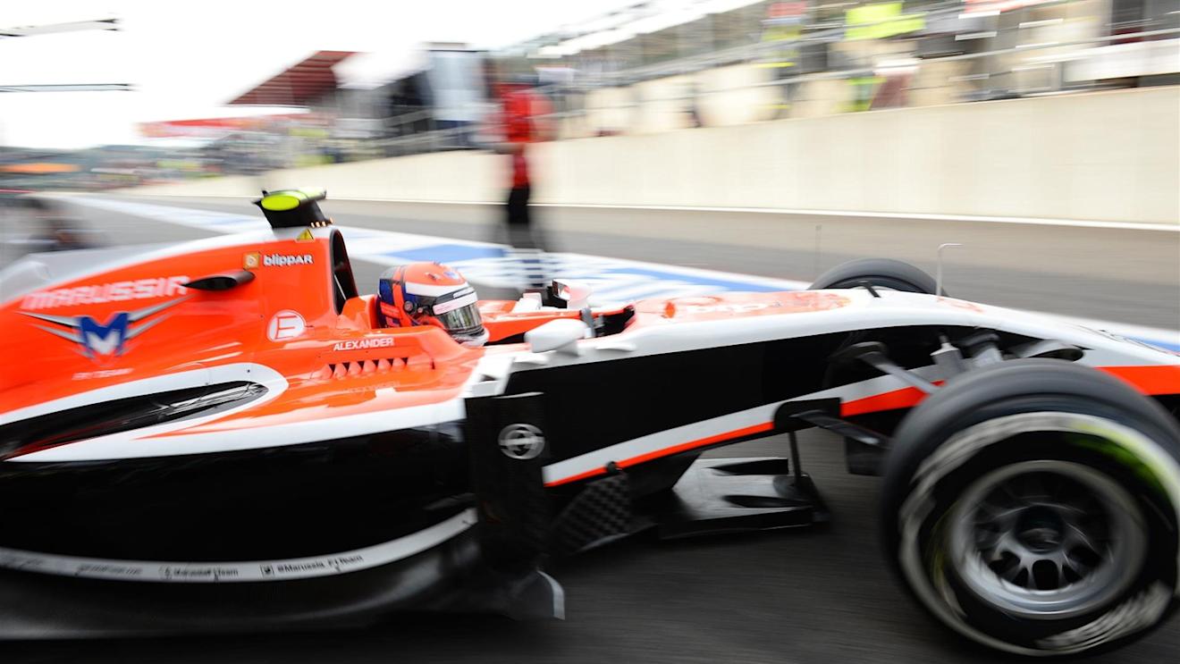 Alexander Rossi (USA) Marussia MR03. Formula One World Championship, Rd12, Belgian Grand Prix, Practice, Spa-Francorchamps, Belgium, Friday, 22 August 2014