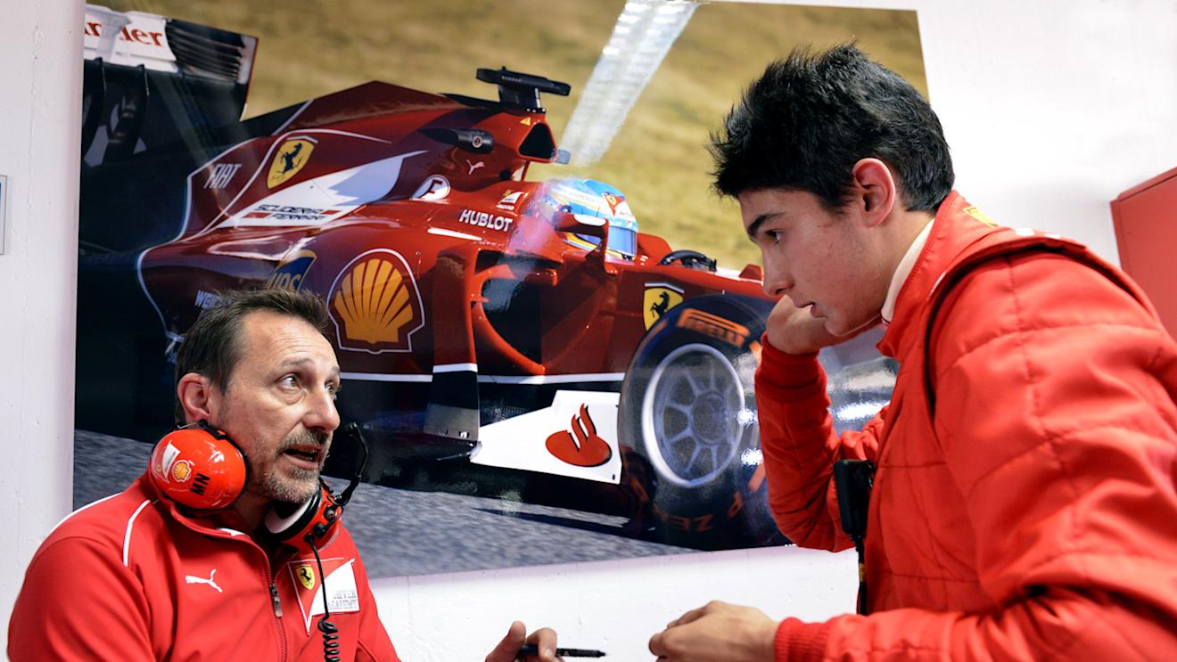 Esteban Ocon (FRA) Ferrari F10, Fiorano test. © Ferrari