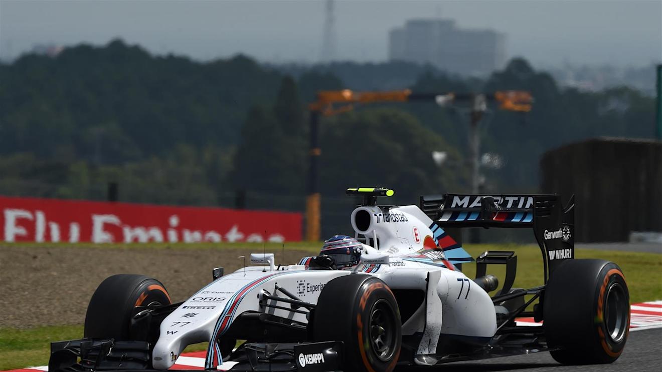 Valtteri Bottas (FIN) Williams FW36. Formula One World Championship, Rd15, Japanese Grand Prix, Practice, Suzuka, Japan, Friday, 3 October 2014
