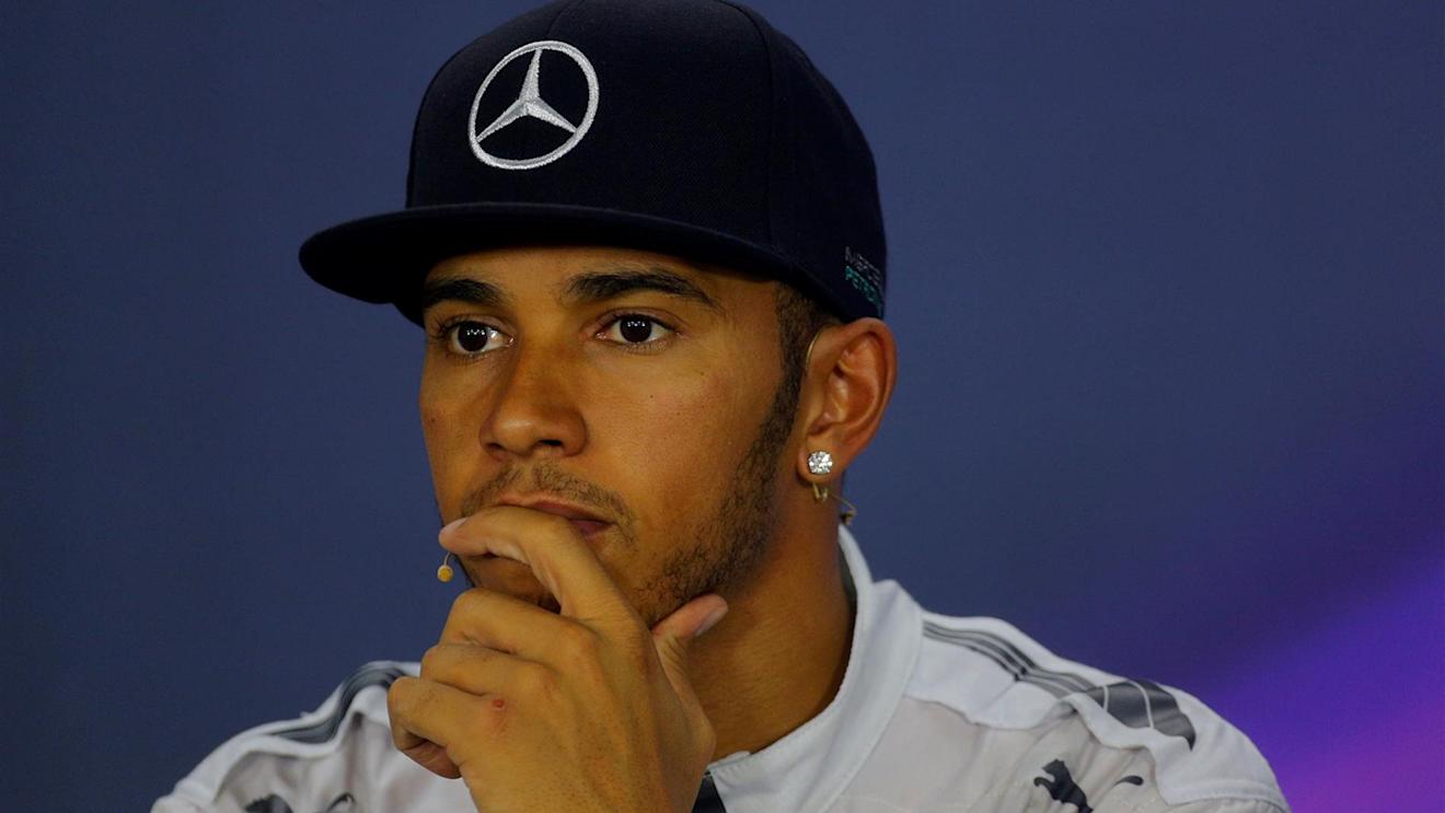 Race winner Lewis Hamilton (GBR) Mercedes AMG F1 in the Press Conference. Formula One World Championship, Rd15, Japanese Grand Prix, Race, Suzuka, Japan, Sunday, 5 October 2014