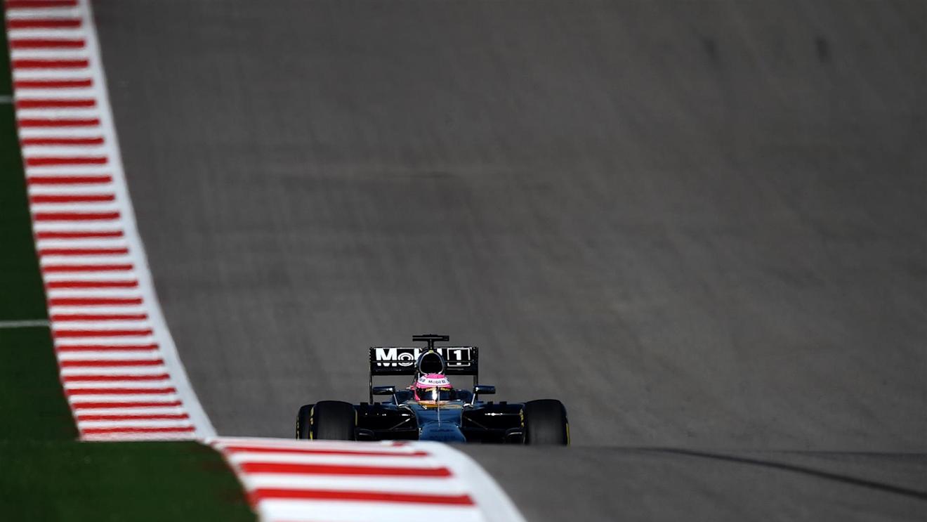Jenson Button (GBR) McLaren MP4-29. Formula One World Championship, Rd17, United States Grand Prix, Qualifying, Austin, Texas, USA, Saturday, 1 November 2014