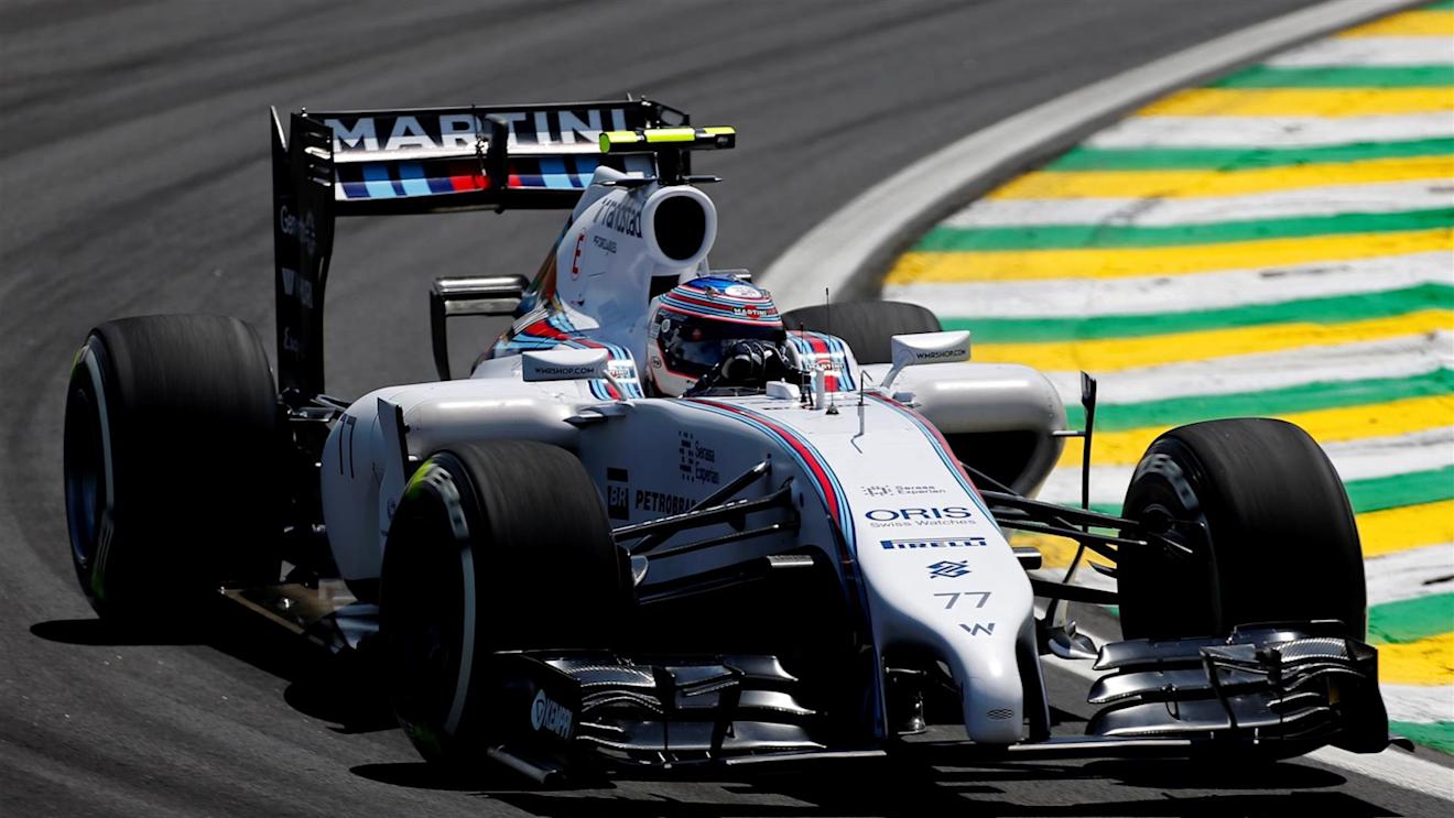 Valtteri Bottas (FIN) Williams FW36. Formula One World Championship, Rd18, Brazilian Grand Prix, Practice, Sao Paulo, Brazil, Friday, 7 November 2014