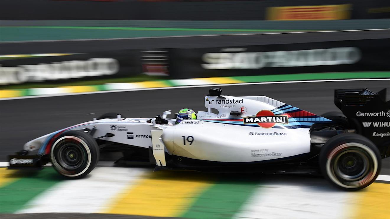 Felipe Massa (BRA) Williams FW36. Formula One World Championship, Rd18, Brazilian Grand Prix, Practice, Sao Paulo, Brazil, Friday, 7 November 2014