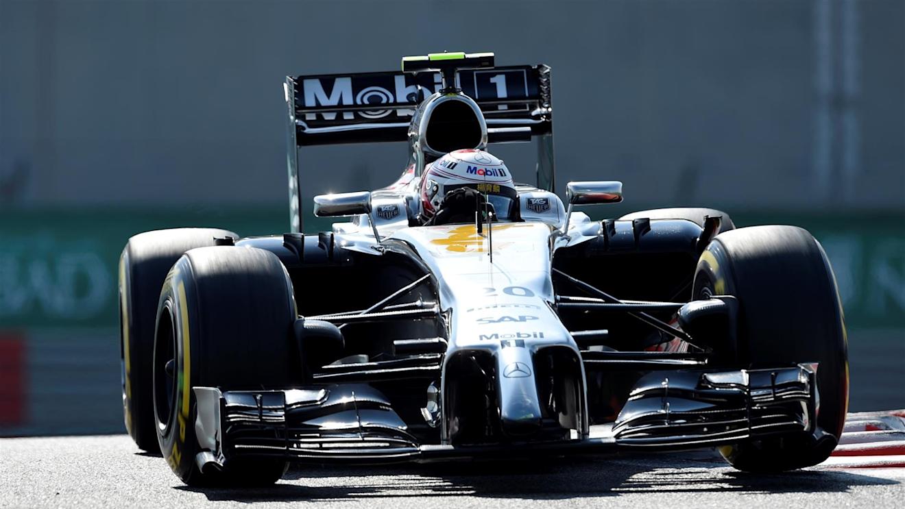 Kevin Magnussen (DEN) McLaren MP4-29. Formula One World Championship, Rd19, Abu Dhabi Grand Prix, Practice, Yas Marina Circuit, Abu Dhabi, UAE, Friday, 21 November 2014 © Sutton Images. No reproduction without permission