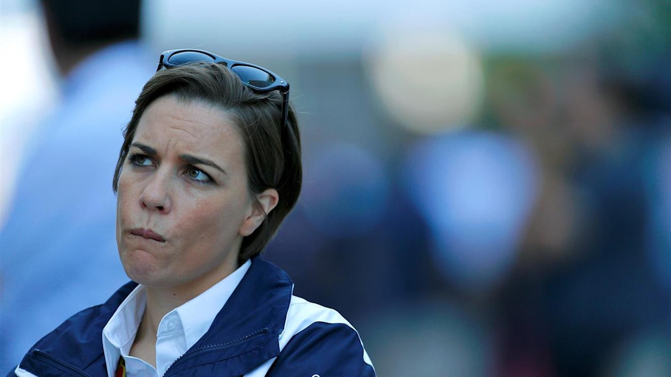 Claire Williams (GBR) Williams Deputy Team Principal. Formula One World Championship, Rd16, Russian Grand Prix, Qualifying, Sochi Autodrom, Sochi, Krasnodar Krai, Russia, Saturday, 11 October 2014