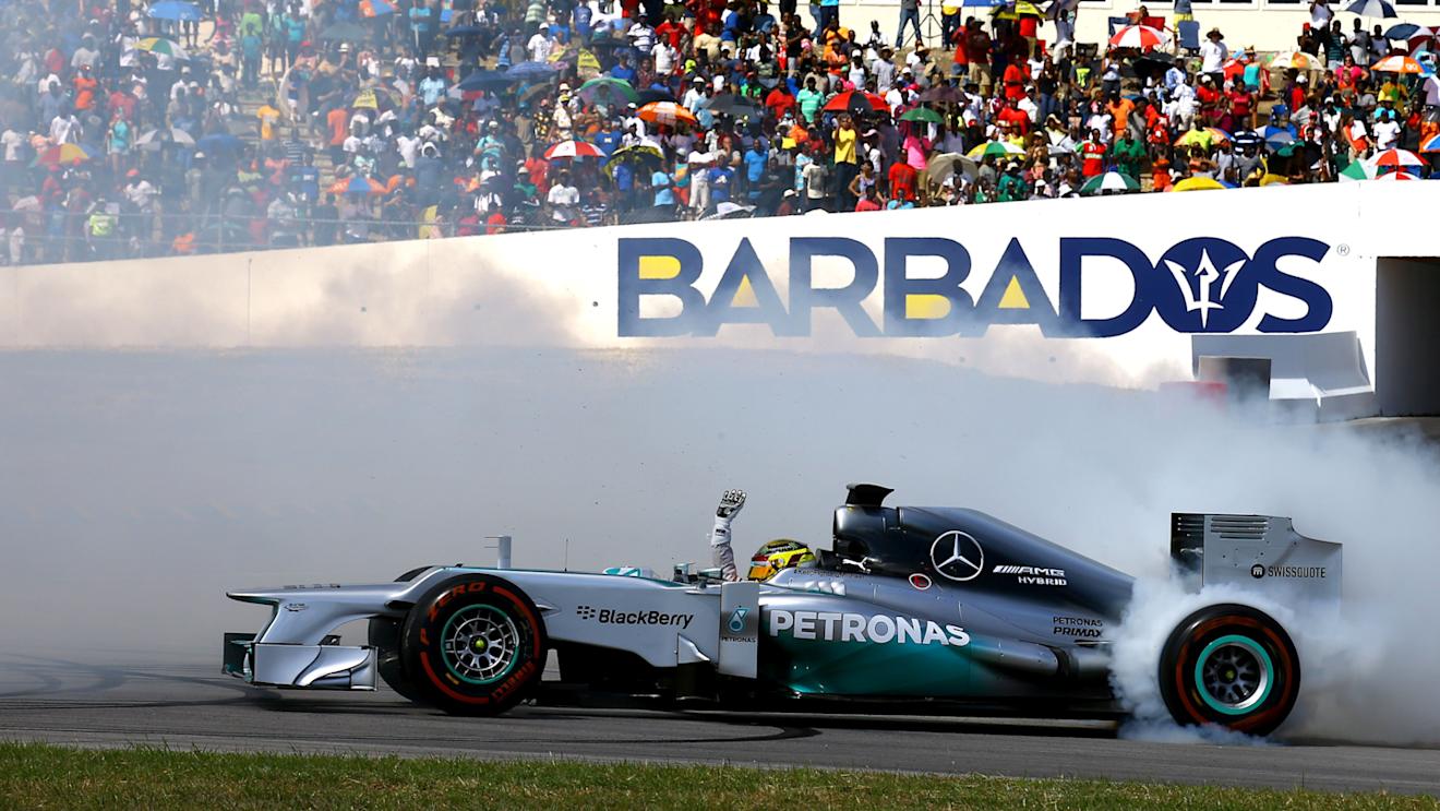 Mercedes' Pascal Wehrlein. Race of Champions, Bushy Park circuit, Barbados, 13-14 December 2014. © Race of Champions