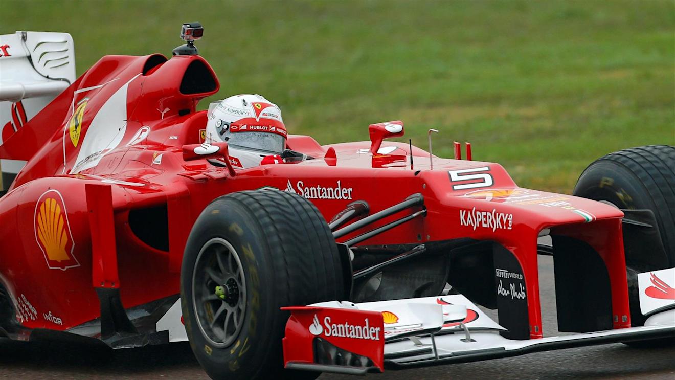 Sebastian Vettel (GER) Ferrari F2012. Sebastian Vettel First Ferrari F1 Run, Fiorano, Italy, 29 November 2014. © Sutton Images