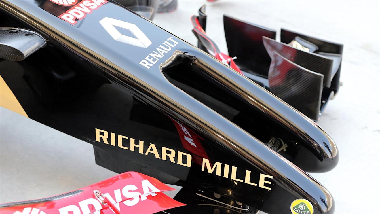 Lotus E22 nose. Formula One Testing, Day One, Bahrain International Circuit, Sakhir, Bahrain, Wednesday, 19 February 2014 © Sutton Images. No reproduction without permission