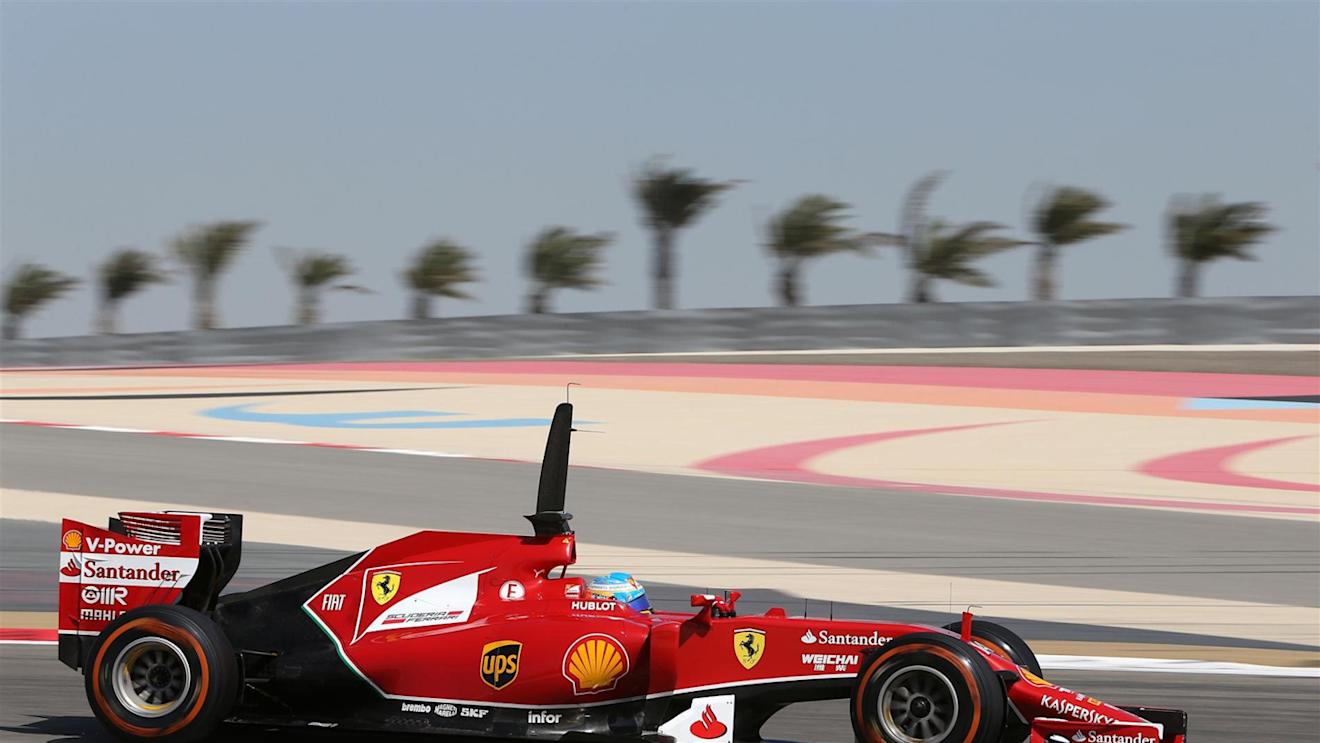 Fernando Alonso (ESP) Ferrari F14 T. Formula One Testing, Day Two, Bahrain International Circuit, Sakhir, Bahrain, Thursday, 20 February 2014 © Sutton Images. No reproduction without permission
