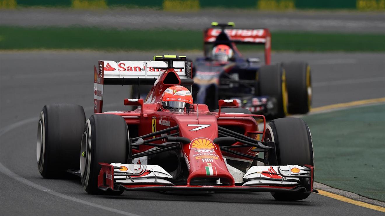 Kimi Raikkonen (FIN) Ferrari F14 T. Formula One World Championship, Rd1, Australian Grand Prix, Race, Albert Park, Melbourne, Australia, Sunday, 16 March 2014. © Sutton Images