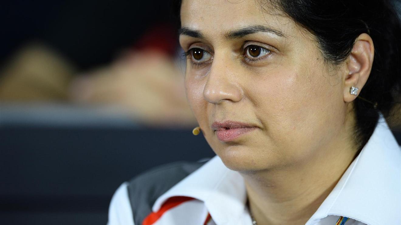 Monisha Kaltenborn (AUT) Sauber Team Prinicpal in the Press Conference. Formula One World Championship, Rd2, Malaysian Grand Prix, Practice, Sepang, Malaysia, Friday, 28 March 2014. © Sutton Images
