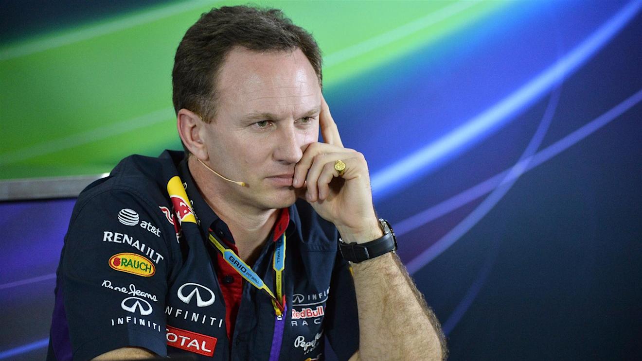 Christian Horner (GBR) Red Bull Racing Team Principal in the Press Conference. Formula One World Championship, Rd1, Australian Grand Prix, Practice, Albert Park, Melbourne, Australia, Friday, 14 March 2014 © Sutton Images. No reproduction without permission