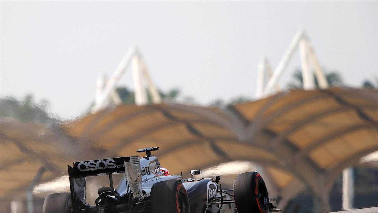 Jenson Button (GBR) McLaren MP4-29. Formula One World Championship, Rd2, Malaysian Grand Prix, Practice, Sepang, Malaysia, Friday, 28 March 2014. © Sutton Images