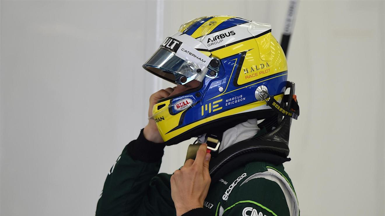 Marcus Ericsson (SWE) Caterham. Formula One Testing, Day One, Bahrain International Circuit, Sakhir, Bahrain, Wednesday, 9 April 2014. © Sutton Images