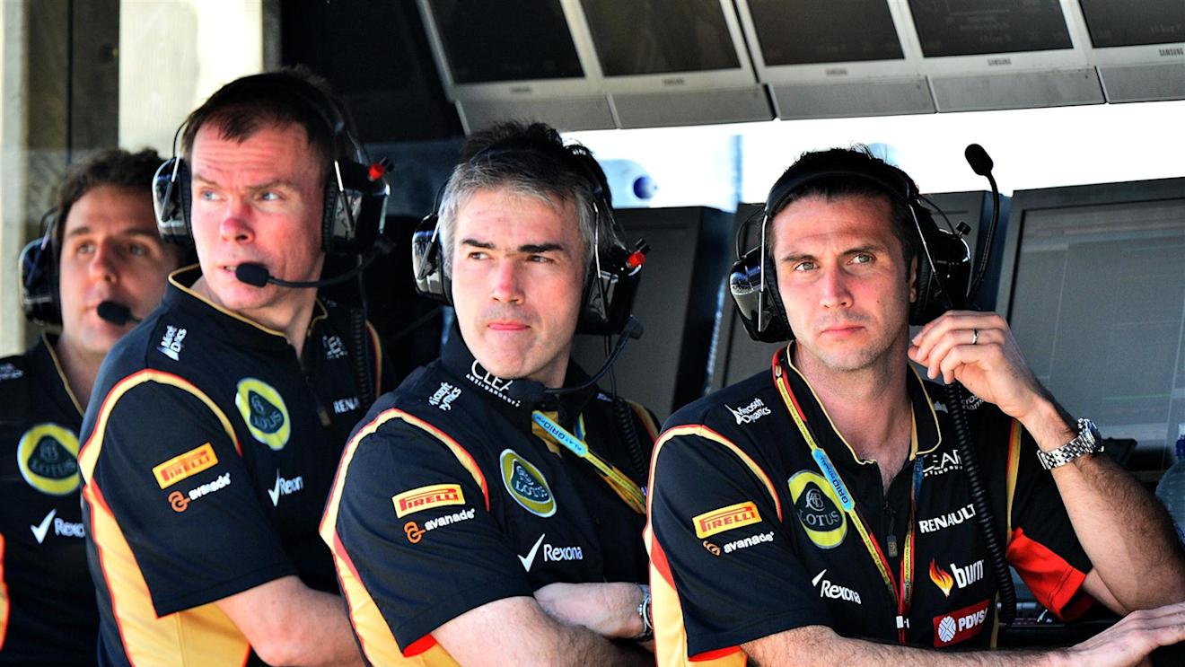 (L to R): Alan Permane (GBR) Lotus F1 Race Engineer and Nick Chester (GBR) Lotus Technical Director. Formula One World Championship, Rd1, Australian Grand Prix, Practice, Albert Park, Melbourne, Australia, Friday, 14 March 2014. © Sutton Images
