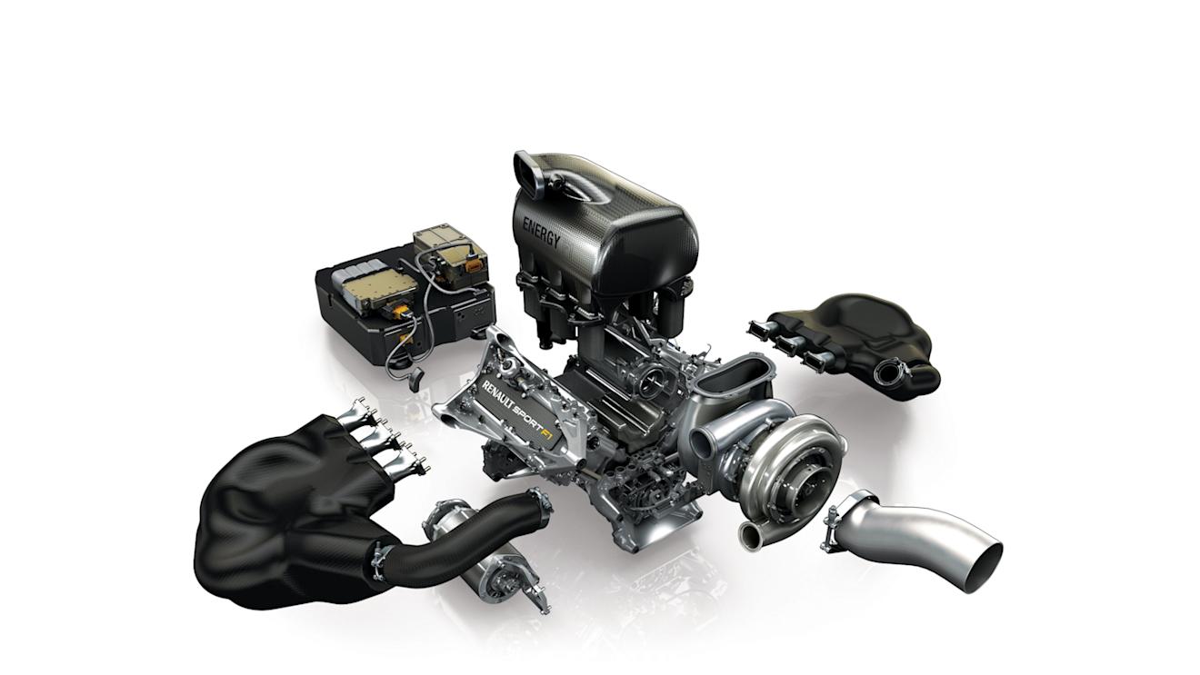 The Renault Sport Energy F1-2014 Power Unit. © Renault Sport F1