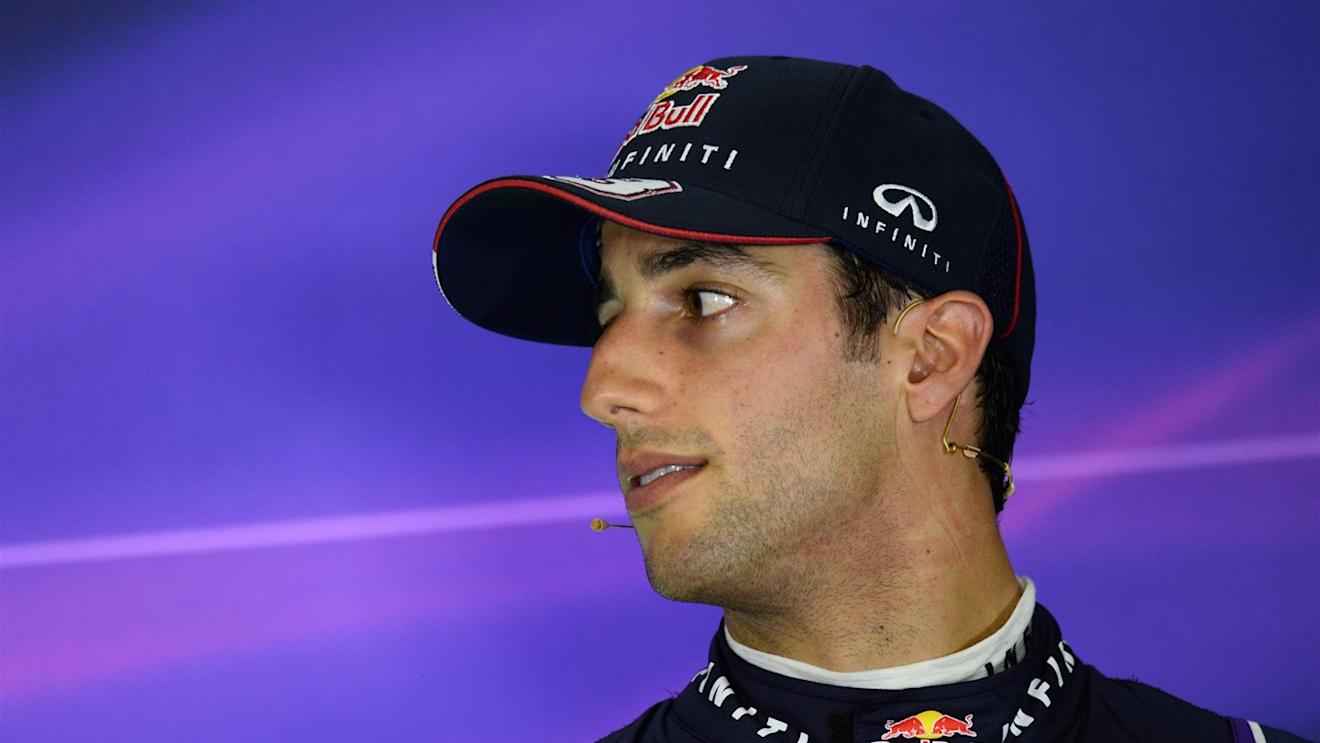 Daniel Ricciardo (AUS) Red Bull Racing in the Press Conference will start from third on the grid. Formula One World Championship, Rd5, Spanish Grand Prix, Qualifying, Barcelona, Spain, Saturday, 10 May 2014. © Sutton Images