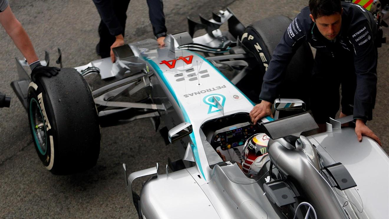 Lewis Hamilton (GBR) Mercedes AMG F1 W05. Formula One Testing, Day One, Barcelona, Spain, Tuesday, 13 May 2014. © Sutton Images