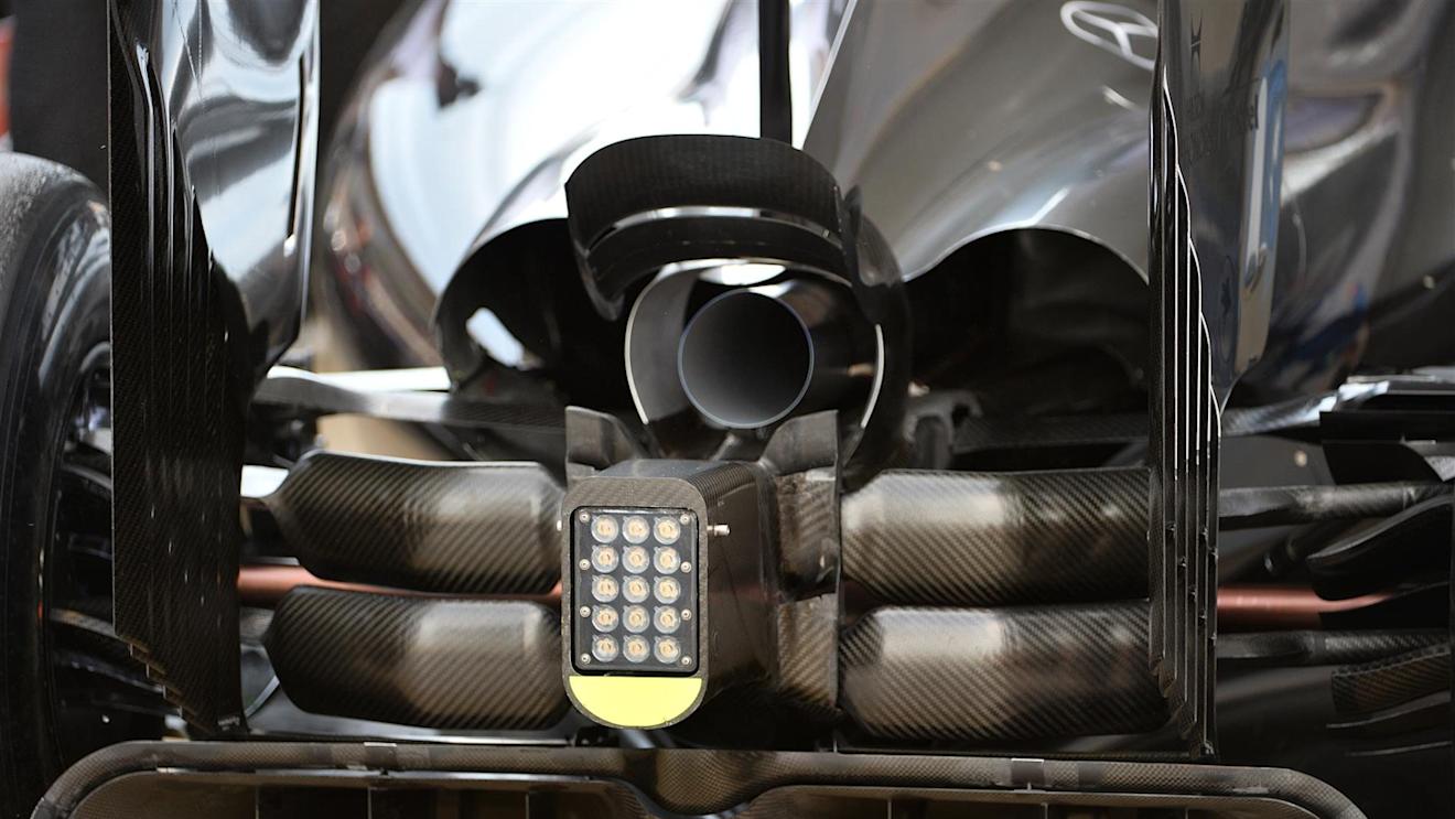 McLaren MP4-29 rear diffuser and exhaust. Formula One World Championship, Rd5, Spanish Grand Prix, Qualifying, Barcelona, Spain, Saturday, 10 May 2014. © Sutton Images