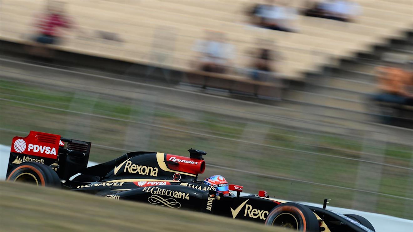Romain Grosjean (FRA) Lotus E22. Formula One World Championship, Rd5, Spanish Grand Prix, Qualifying, Barcelona, Spain, Saturday, 10 May 2014. © Sutton Images