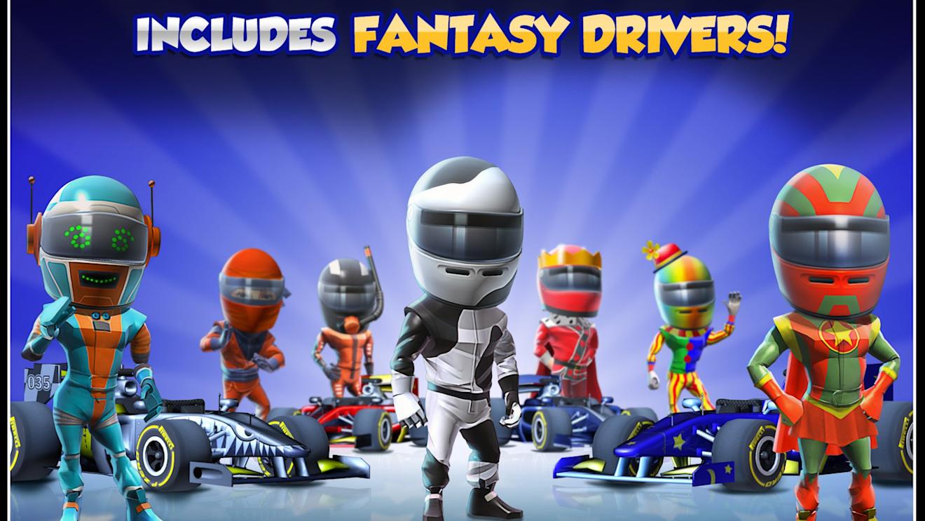 F1 Race Stars on iOS by Codemasters. © Codemasters