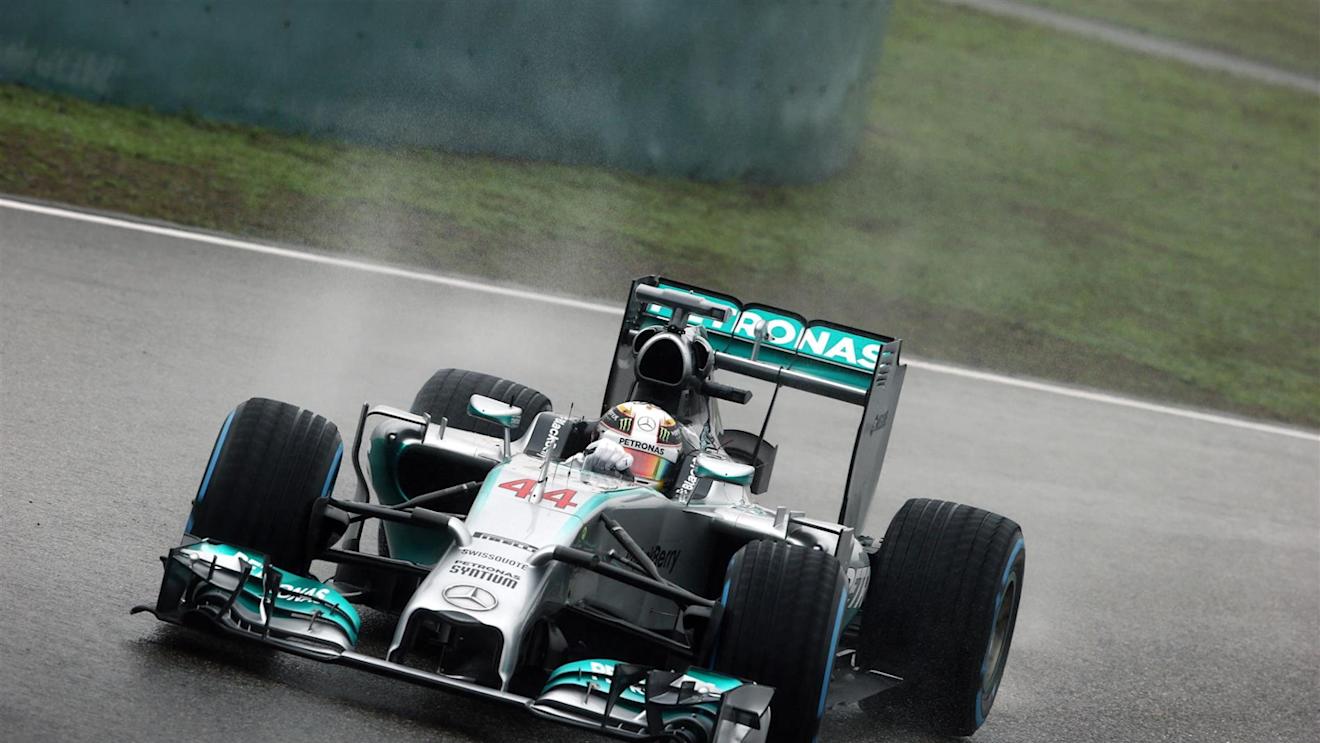 Lewis Hamilton (GBR) Mercedes AMG F1 W05. Formula One World Championship, Rd4, Chinese Grand Prix, Qualifying, Shanghai, China, Saturday, 19 April 2014. © Sutton Images