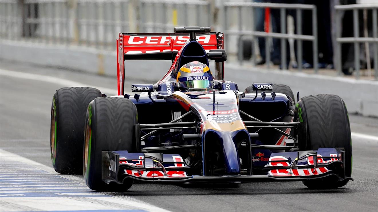 Jean-Eric Vergne (FRA) Scuderia Toro Rosso STR9. Formula One Testing, Day One, Barcelona, Spain, Tuesday, 13 May 2014. © Sutton Images