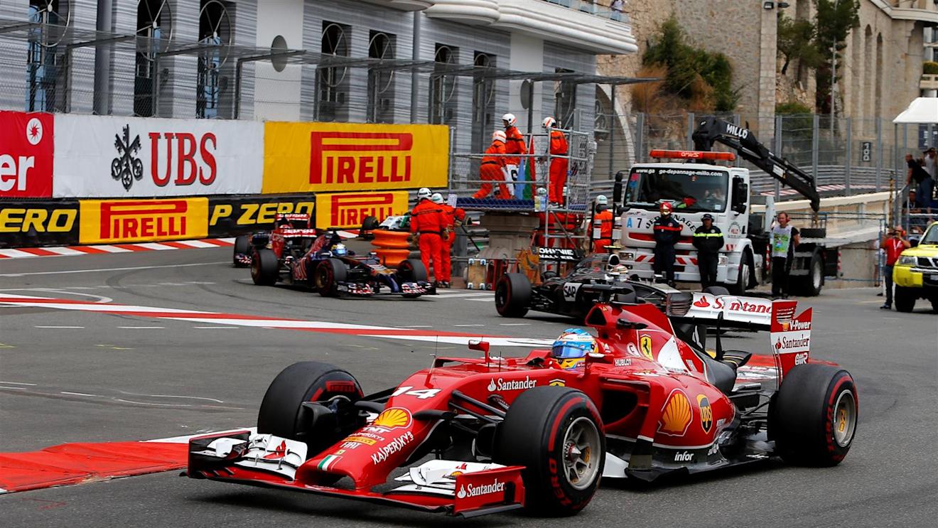 Fernando Alonso (ESP) Ferrari F138. Formula One World Championship, Rd6, Monaco Grand Prix, Race, Monte-Carlo, Monaco, Sunday, 25 May 2014. © Sutton Images