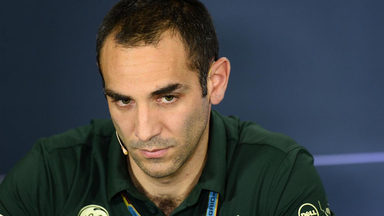 Cyril Abiteboul (FRA) Caterham CEO in the Press Conference. Formula One World Championship, Rd5, Spanish Grand Prix, Practice, Barcelona, Spain, Friday, 9 May 2014. © Sutton Images