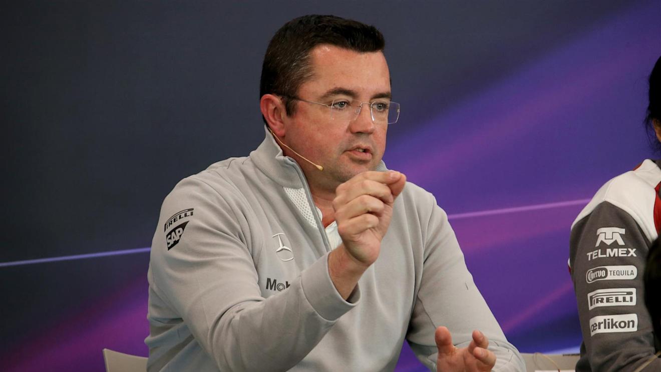 Eric Boullier (FRA) McLaren Racing Director in the Press Conference. Formula One World Championship, Rd8, Austrian Grand Prix, Practice, Spielberg, Austria, Friday, 20 June 2014. © Sutton Images