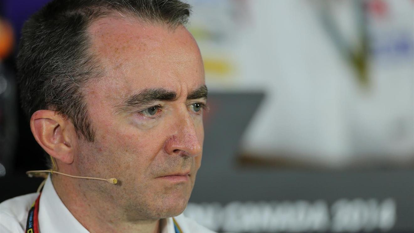 Paddy Lowe (GBR) Mercedes AMG F1 Executive Director (Technical) in the Press Conference. Formula One World Championship, Rd7, Canadian Grand Prix, Practice, Montreal, Canada, Friday, 6 June 2014. © Sutton Images