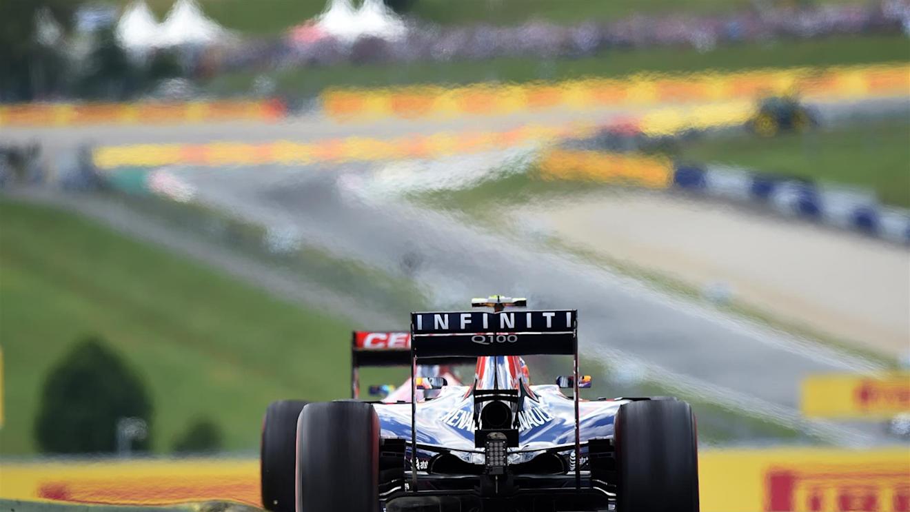 Daniel Ricciardo (AUS) Red Bull Racing RB10. Formula One World Championship, Rd8, Austrian Grand Prix, Race, Spielberg, Austria, Sunday, 22 June 2014. © Sutton Images
