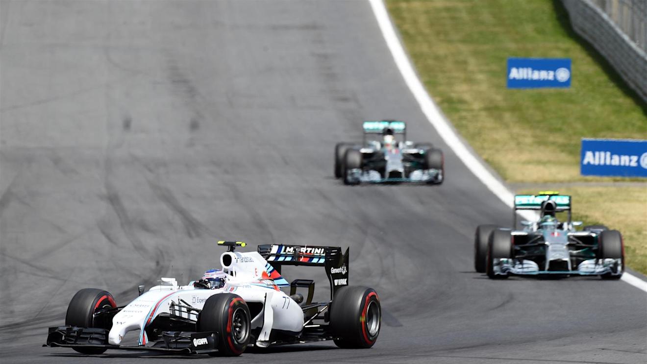 Valtteri Bottas (FIN) Williams FW36. Formula One World Championship, Rd8, Austrian Grand Prix, Race, Spielberg, Austria, Sunday, 22 June 2014. © Sutton Images