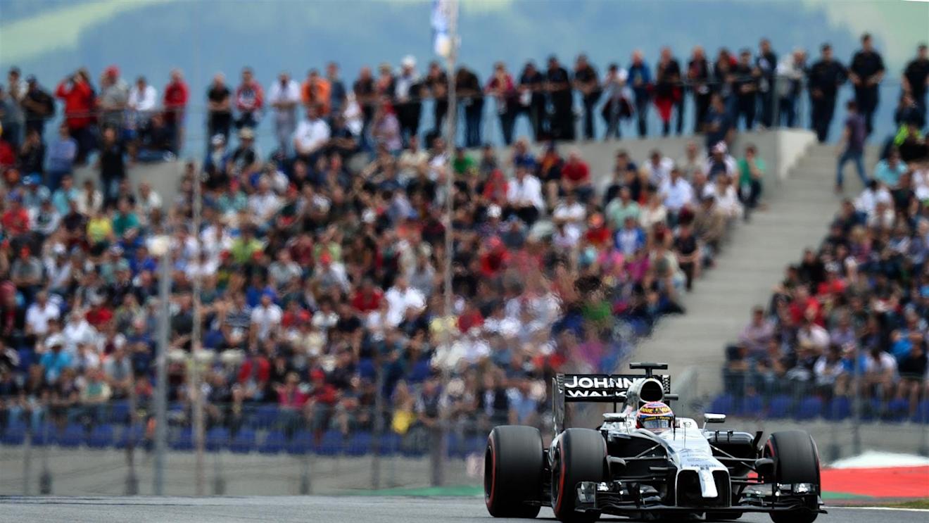 Jenson Button (GBR) McLaren MP4-29. Formula One World Championship, Rd8, Austrian Grand Prix, Qualifying, Spielberg, Austria, Saturday, 21 June 2014. © Sutton Images