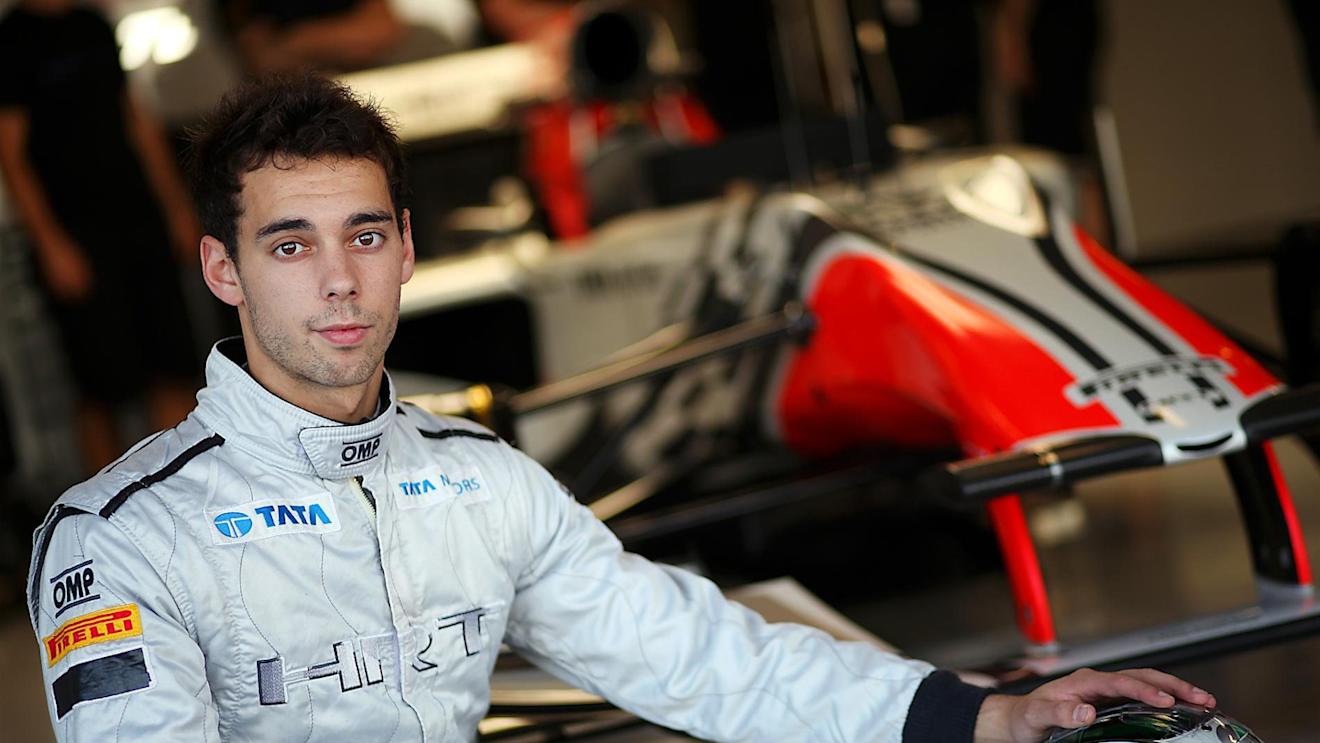 Nathanael Berthon (FRA) HRT Formula One Team HRT F111. Formula One Testing, Day Three, Abu Dhabi Young Driver Test, Yas Marina Circuit, Abu Dhabi, UAE, Thursday, 17 November 2011