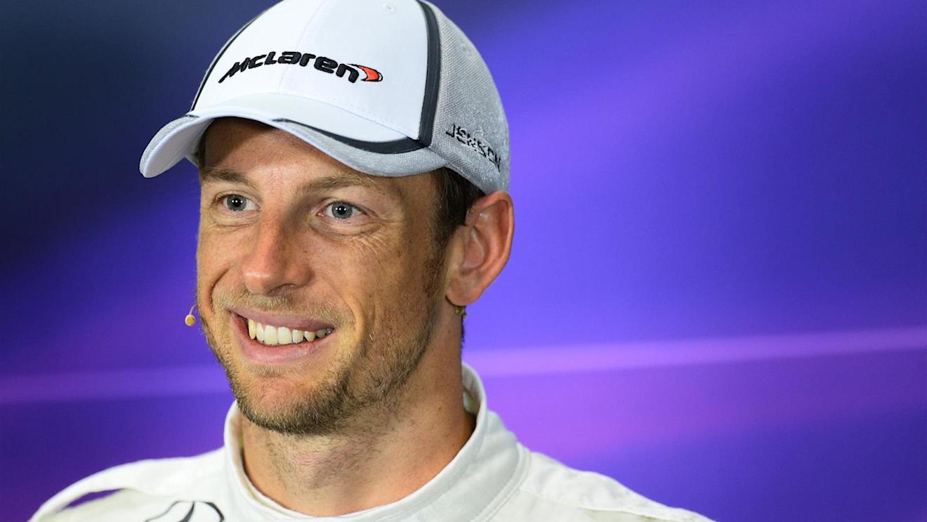 Jenson Button (GBR) McLaren in the Press Conference. Formula One World Championship, Rd9, British Grand Prix, Qualifying, Silverstone, England, Saturday, 5 July 2014