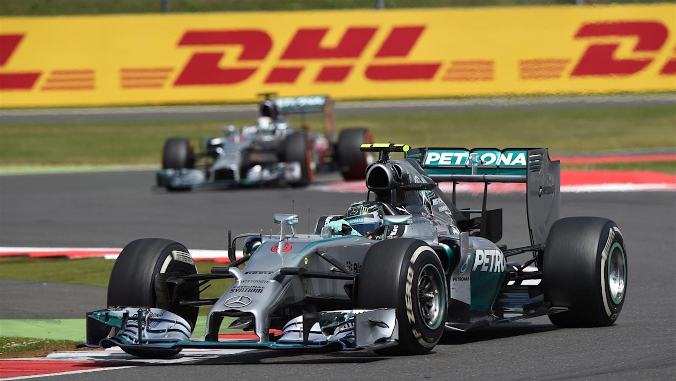 Nico Rosberg (GER) Mercedes AMG F1 W05. Formula One World Championship, Rd9, British Grand Prix, Race Day, Silverstone, England, Sunday, 6 July 2014