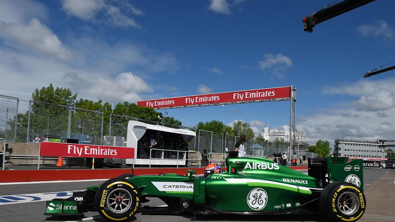 Alexander Rossi (ITA) Caterham CT05. Formula One World Championship, Rd7, Canadian Grand Prix, Practice, Montreal, Canada, Friday, 6 June 2014