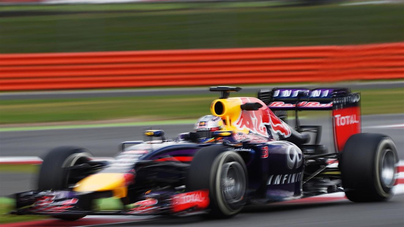 Daniel Ricciardo (AUS) Red Bull Racing RB10. Formula One Testing, Silverstone, England, Day One, Tuesday, 8 July 2014