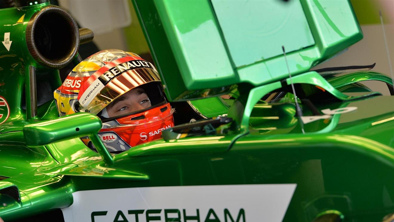Robin Frijns (NDL) Caterham CT05. Formula One World Championship, Rd9, British Grand Prix, Practice, Silverstone, England, Friday, 4 July 2014