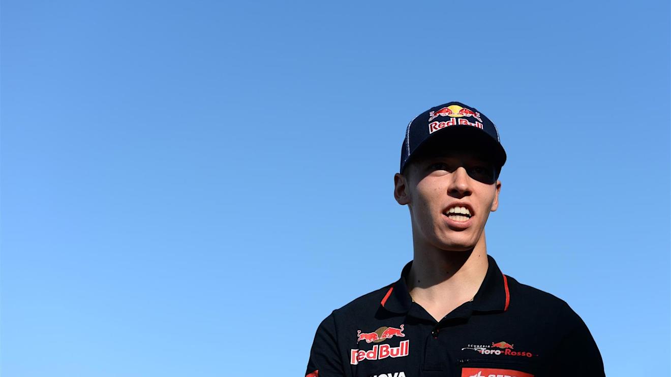 Daniil Kvyat (RUS) Scuderia Toro Rosso. Formula One World Championship, Rd11, Hungarian Grand Prix, Preparations, Hungaroring, Hungary. Thursday, 24 July 2014