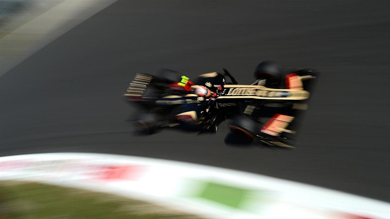 Romain Grosjean (FRA) Lotus E21. Formula One World Championship, Rd12, Italian Grand Prix, Practice, Monza, Italy, Friday, 6 September 2013. © Sutton Images