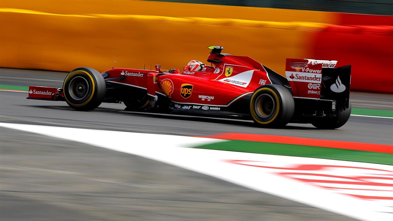 Kimi Raikkonen (FIN) Ferrari F14 T. Formula One World Championship, Rd12, Belgian Grand Prix, Qualifying, Spa-Francorchamps, Belgium, Saturday, 23 August 2014. © Sutton Images