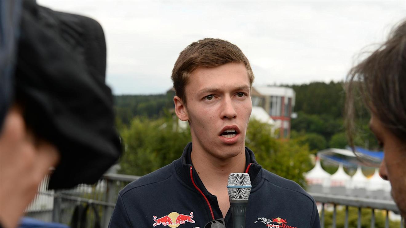 Daniil Kvyat (RUS) Scuderia Toro Rosso. Formula One World Championship, Rd12, Belgian Grand Prix, Preparations, Spa-Francorchamps, Belgium, Thursday, 21 August 2014. © Sutton Images