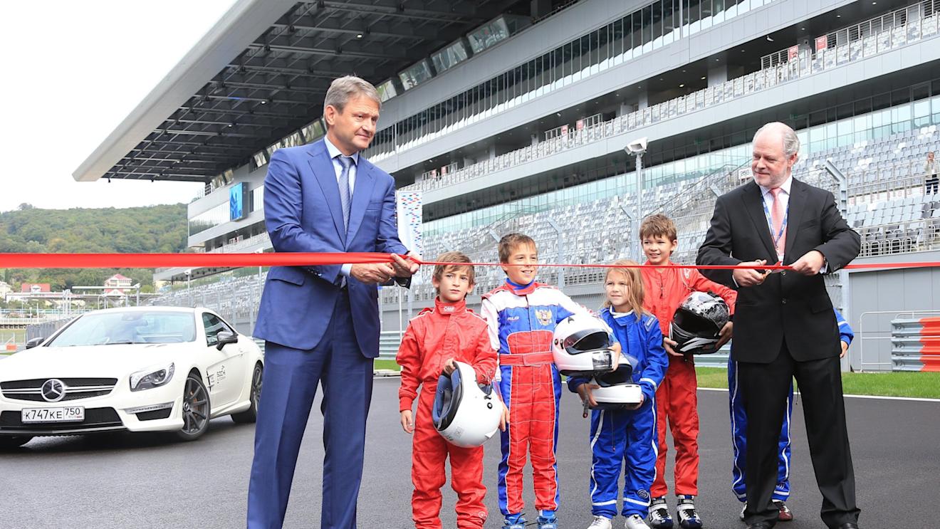 The official opening of Sochi Autodrom, Russia. © Sochi Autodrom
