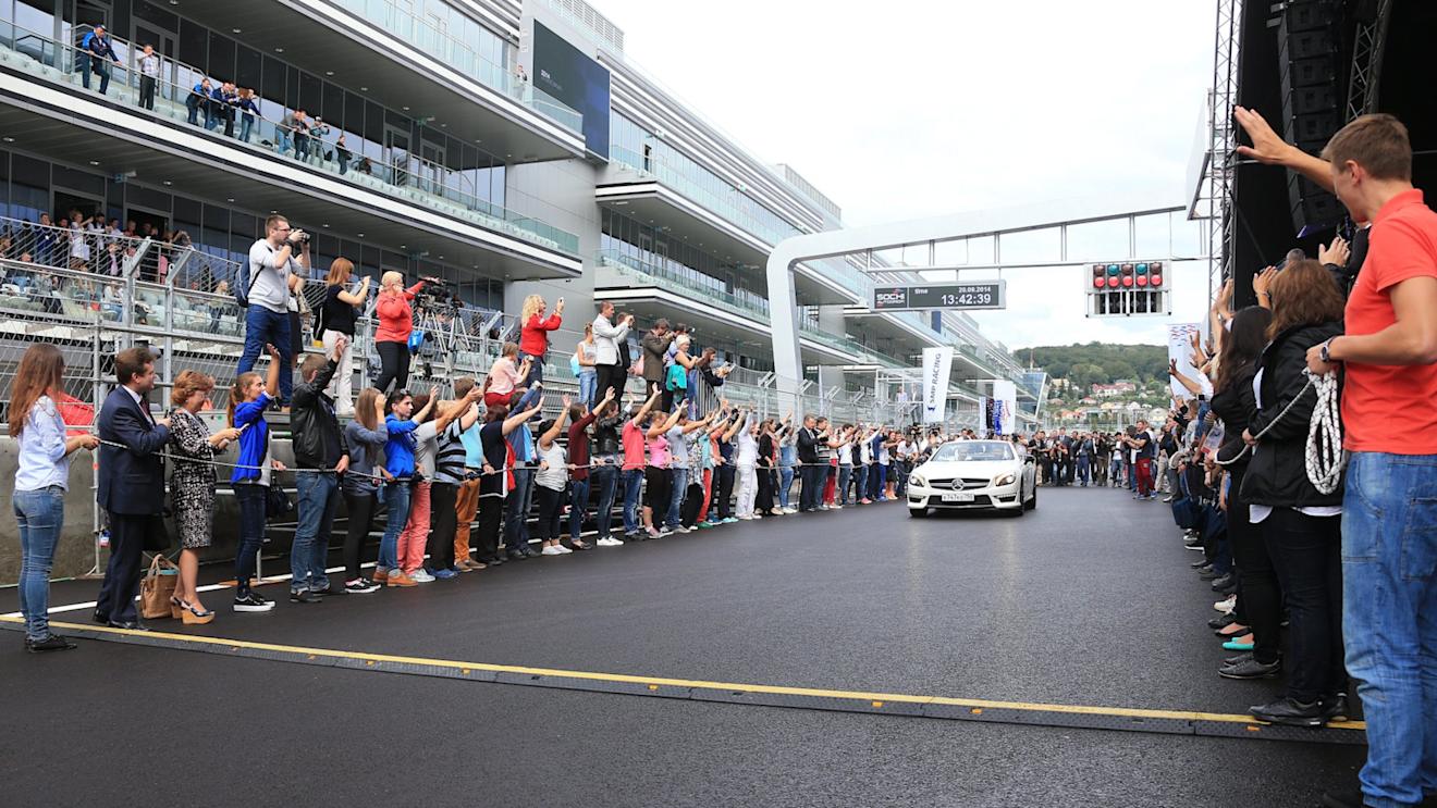 The official opening of Sochi Autodrom, Russia. © Sochi Autodrom