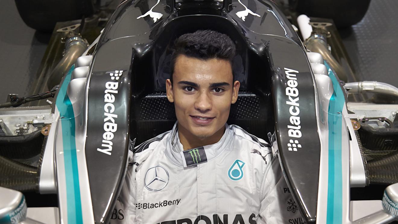 Mercedes reserve driver Pascal Wehrlein (GER). © 2014 Daimler AG
