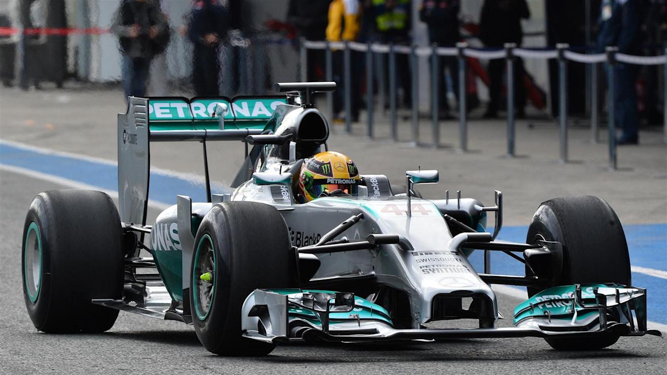 Lewis Hamilton (GBR) Mercedes AMG F1 W05. Formula One Testing, Jerez, Spain, Day One, Tuesday, 28 January 2014