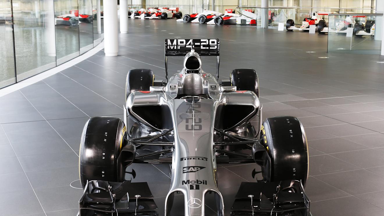 The new McLaren MP4-29. © McLaren
